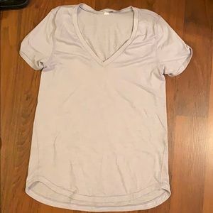 Lululemon shortsleeved shirt in light purple